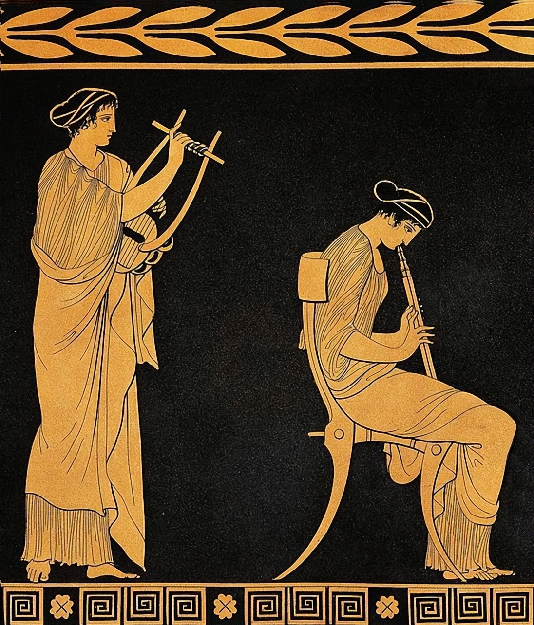 What was the development process of music culture in ancient Egyptian ...