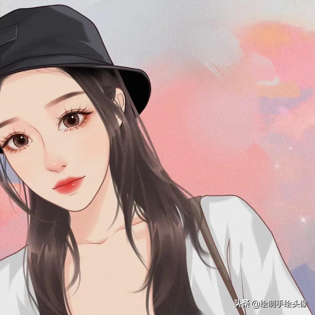 It's time to change your WeChat avatar. Hand-painted fashionable and ...