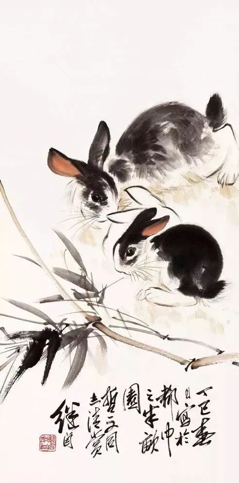 Liu Jiyou's Rabbit Painting is dashing and expressive - iNEWS