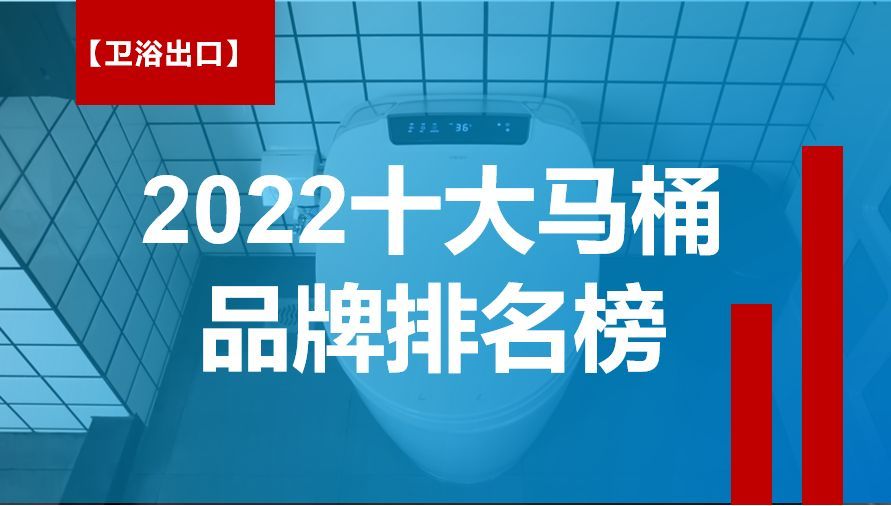 Top 10 toilet brands in 2022 iNEWS