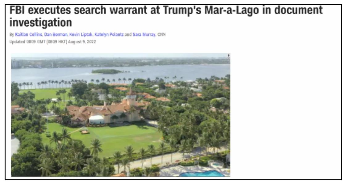 FBI raided Trump's MaraLago, 'safe was pried open' iNEWS