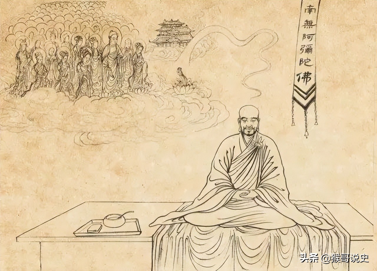 The Pure Land Sect widely spread in Buddhism in Song Dynasty, and the ...