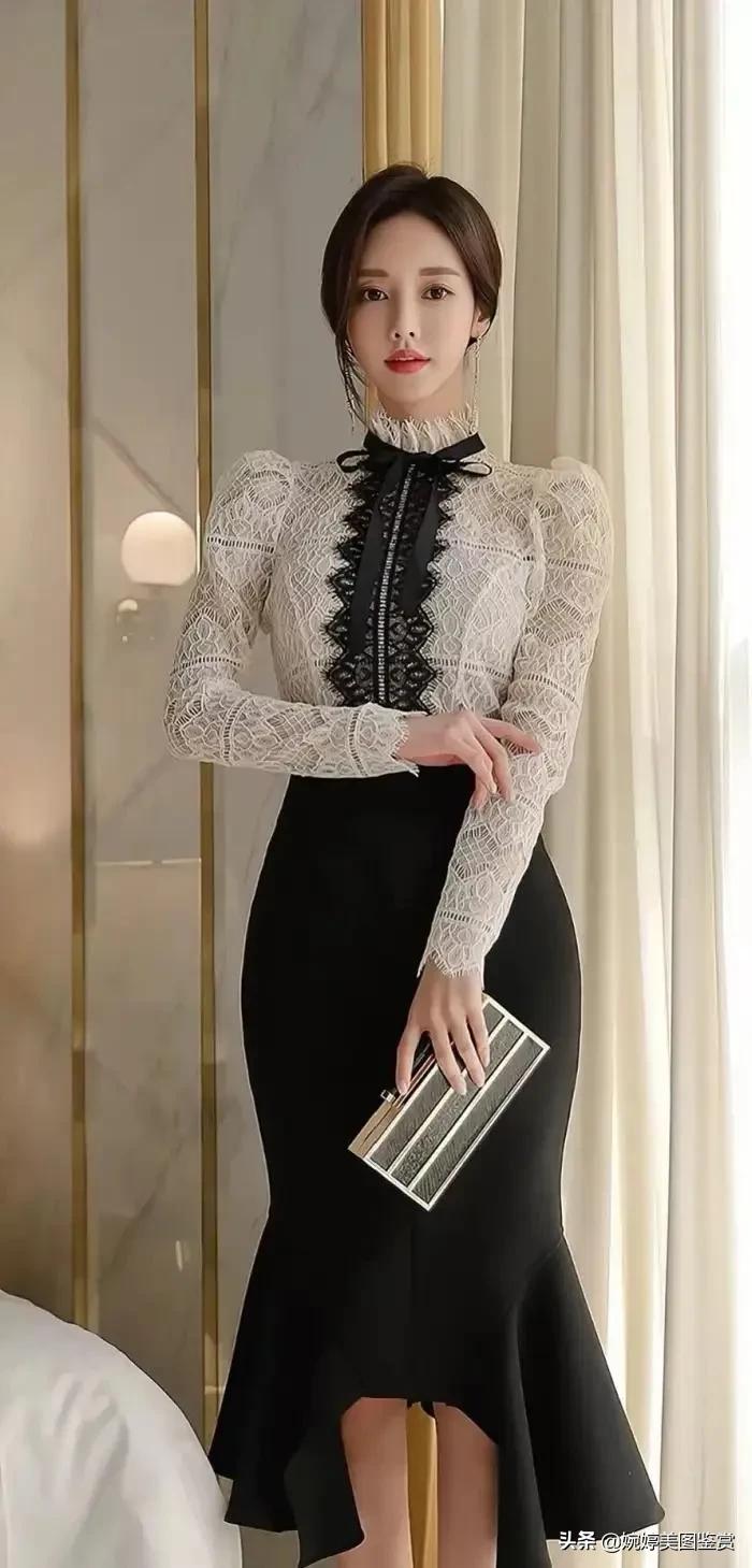 Fashion photo series: Sun Yunzhu with super temperament, dressed in ...