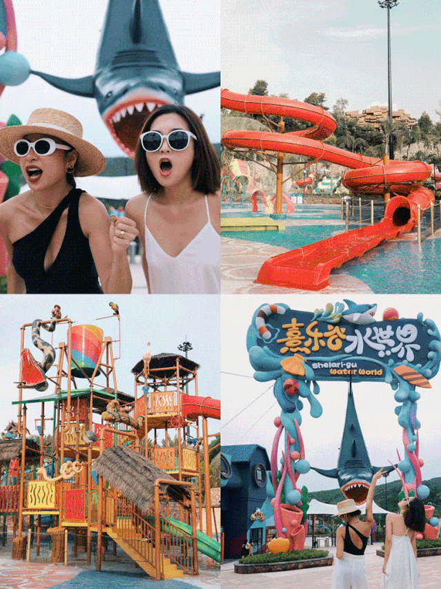 There are big moves around Guangzhou, breakfast + hot spring + water park + swimming pool