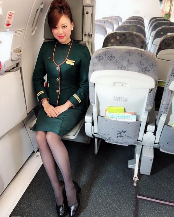 Why do flight attendants who work on the plane have to wear "it" when they go to work, just to