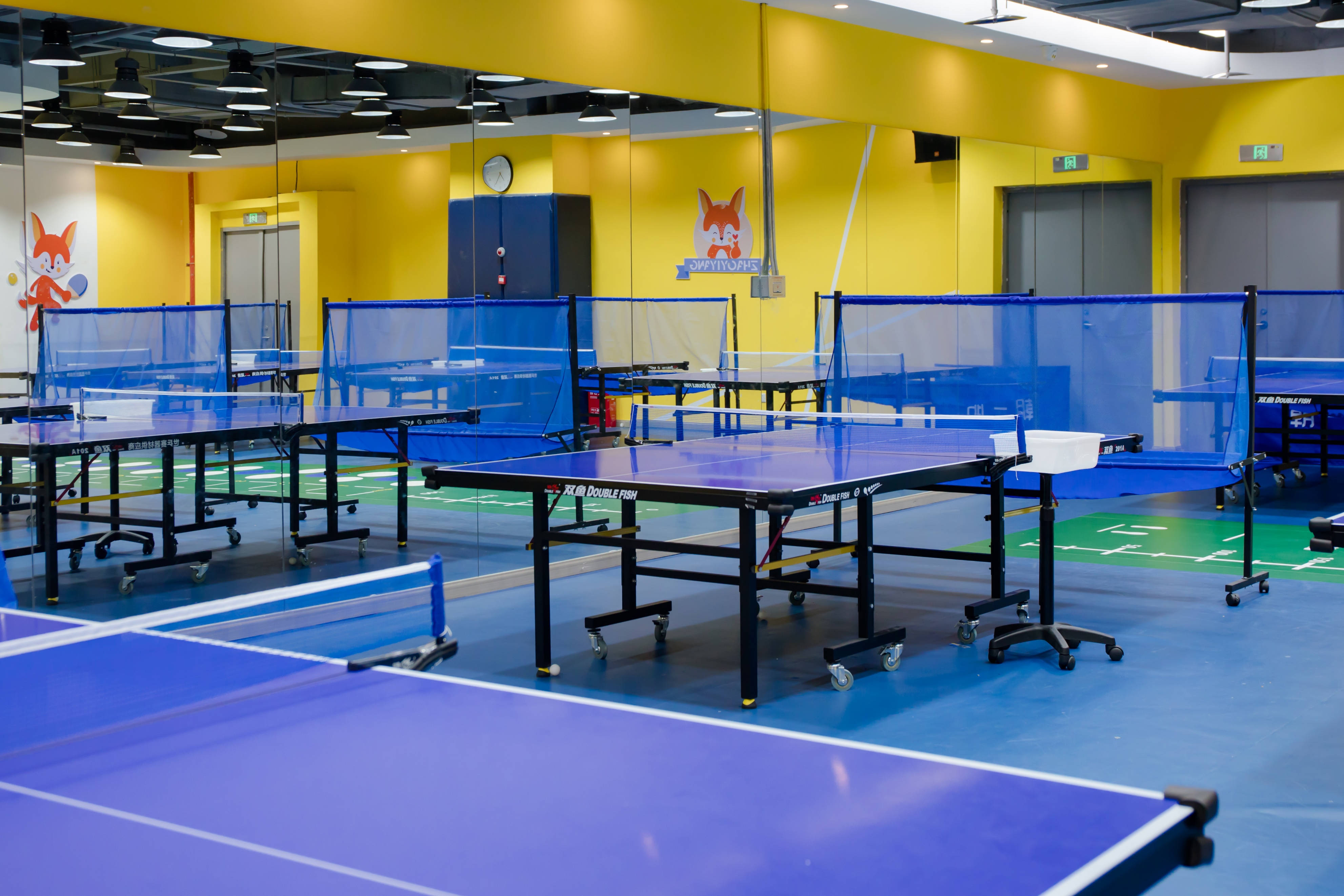 Table tennis training venue, zerobased enlightenment teaching sequence