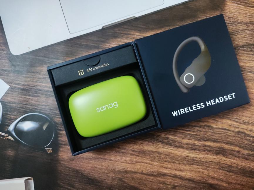 No burden for sports: sanag Sena Z9 ear-hook sports headphones - iMedia