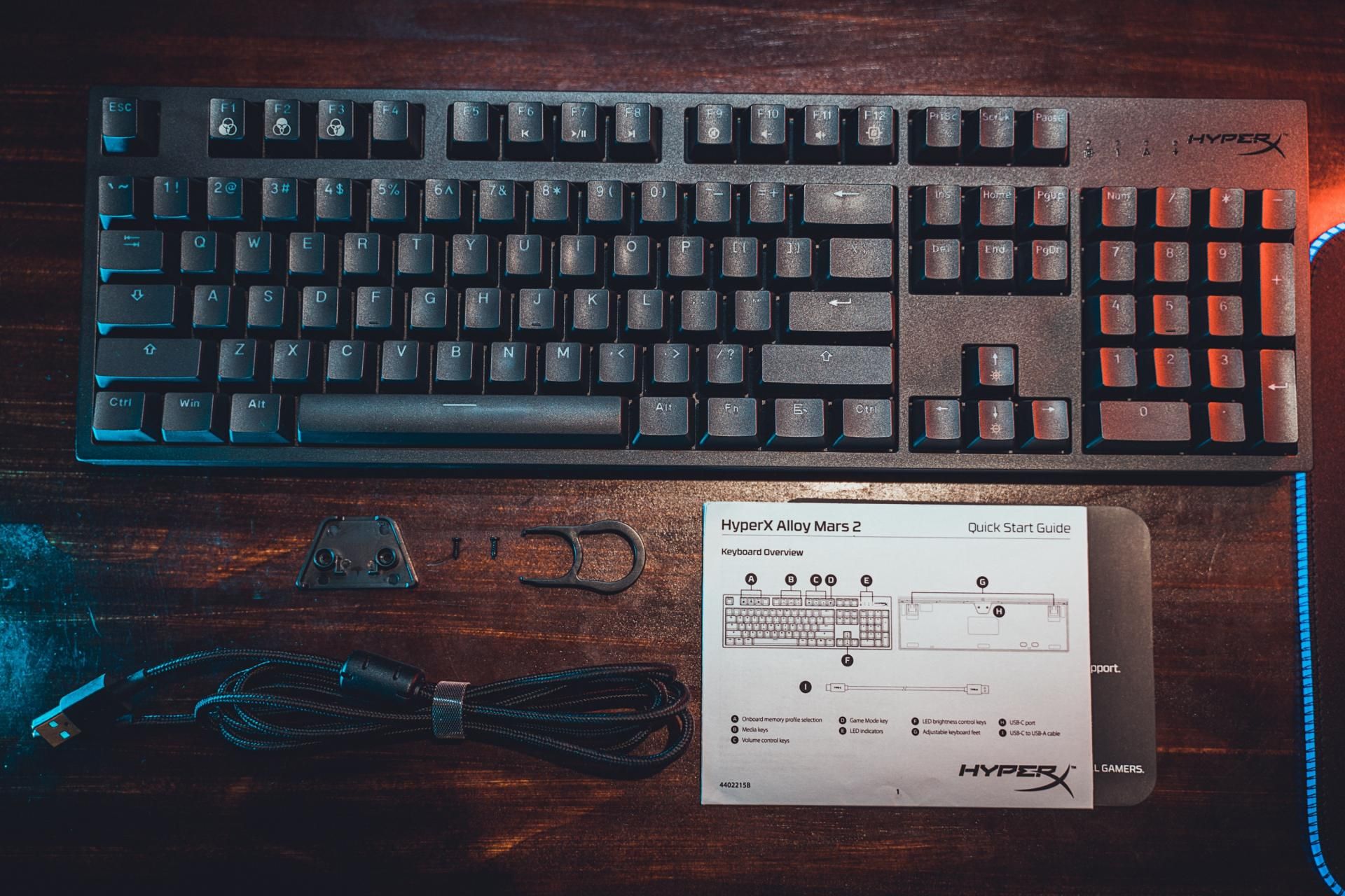 Rustic yet powerful: HyperX Alloy Mars 2 Mechanical Keyboard - iNEWS