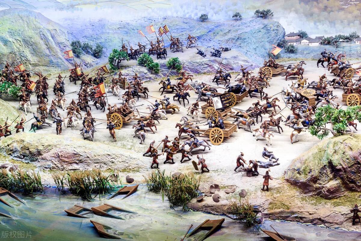 During the Warring States period, hundreds of thousands of troops ...
