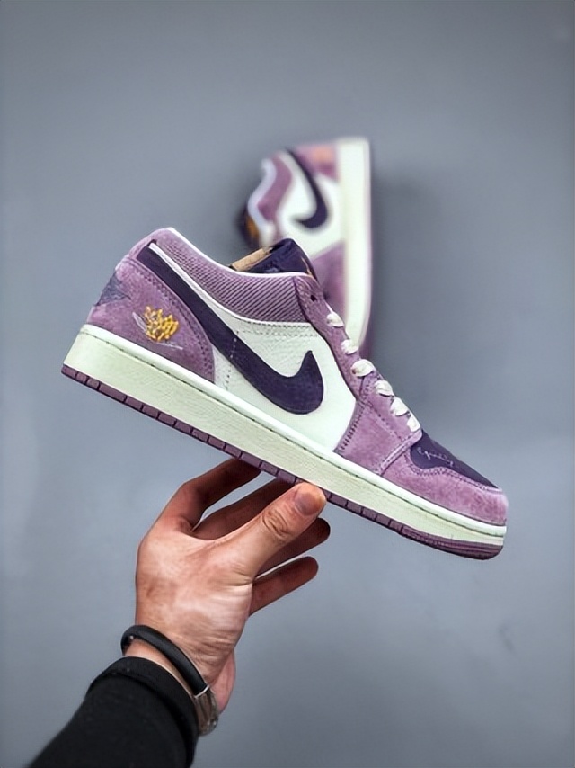 purple aj1 low