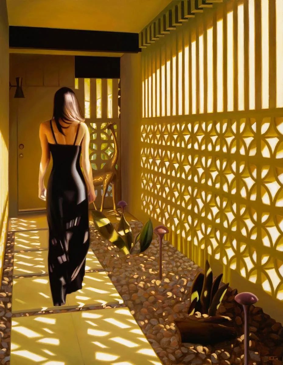 Paintings by female artist Carrie Graber, creating a sense of intimacy iNEWS