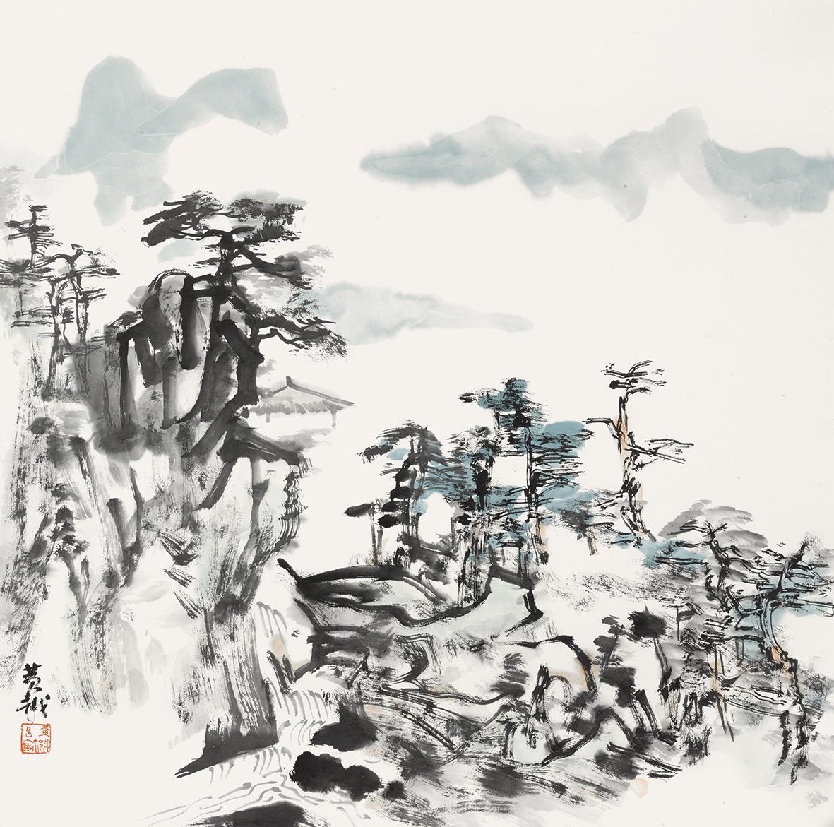 War Poetry, Landscape Soul, Wang Qi Art Museum Collection Exhibition ...