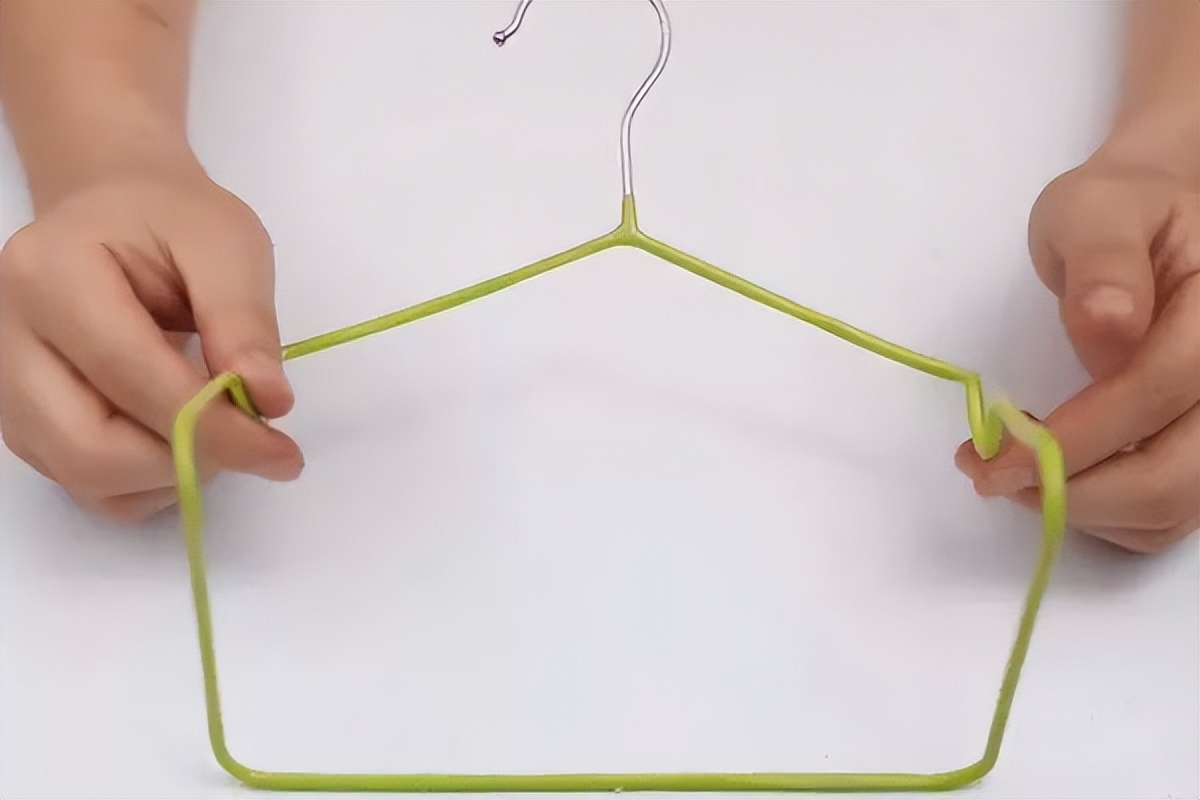 You don't need to throw away the old clothes hangers, you can modify