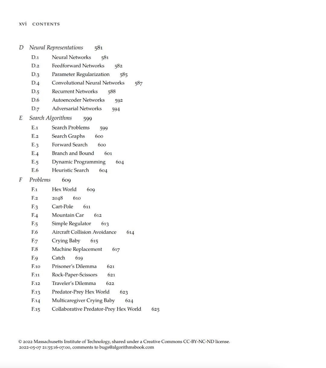 Stanford "Decision Algorithms" Textbook Update 2022, 700page PDF open