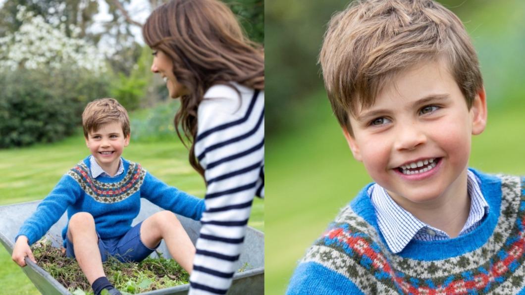 Prince Louis is 5 years old! Accompanied by Princess Kate, mother and ...