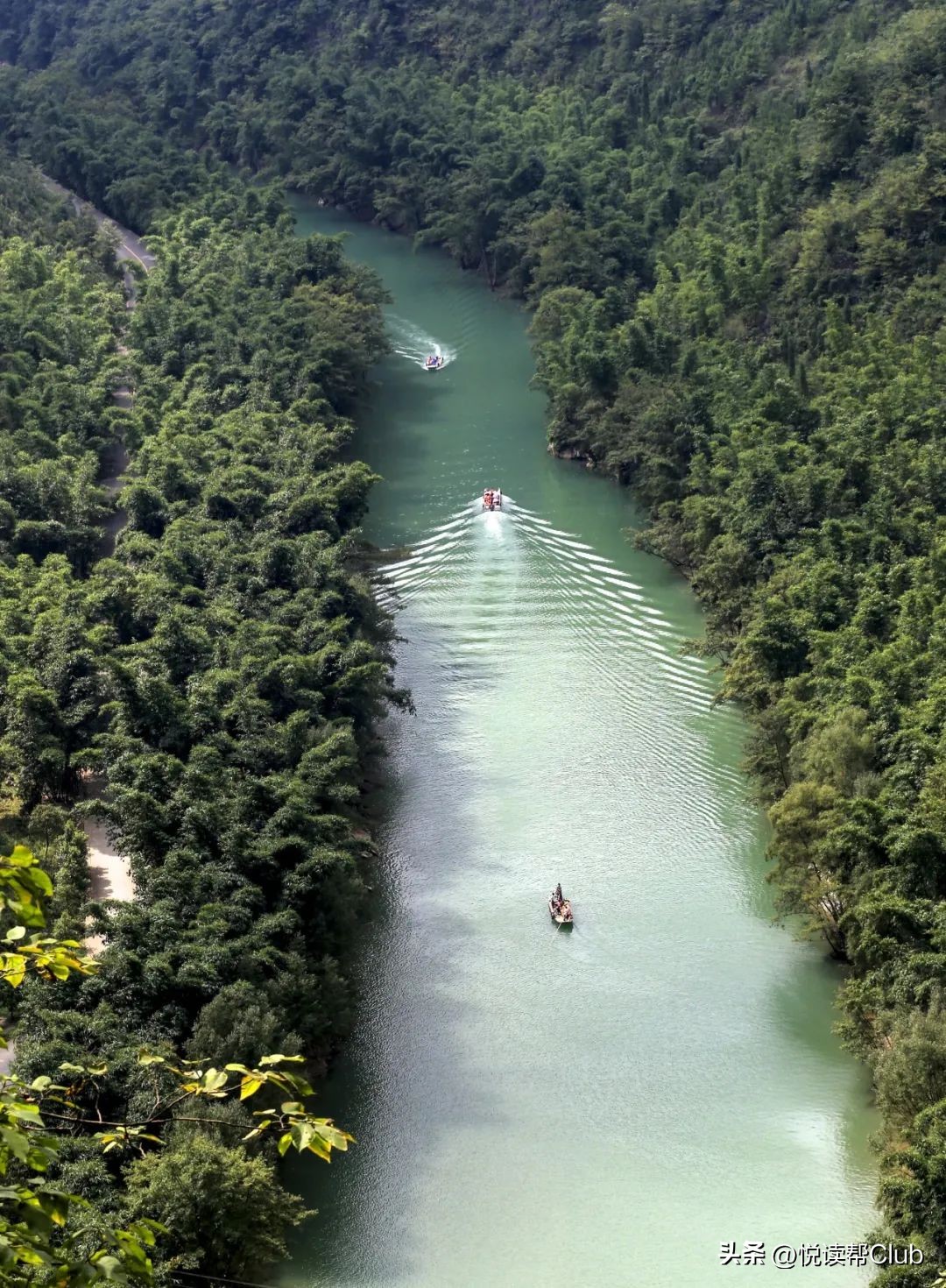 Mysterious and stunning! The Getu River captured by the aerial ...