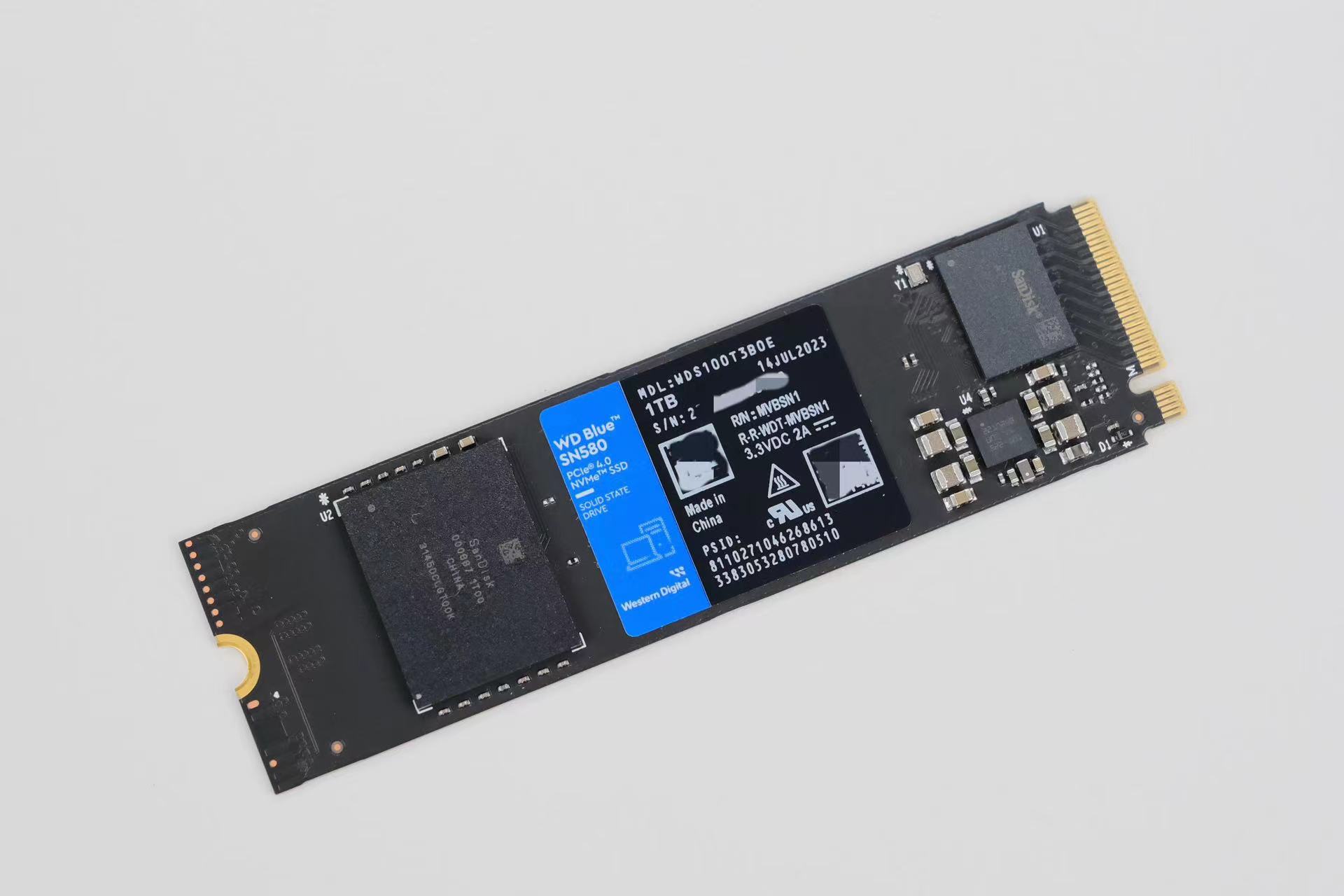 For solid state drives, you have to choose Western Digital - the SN580 ...