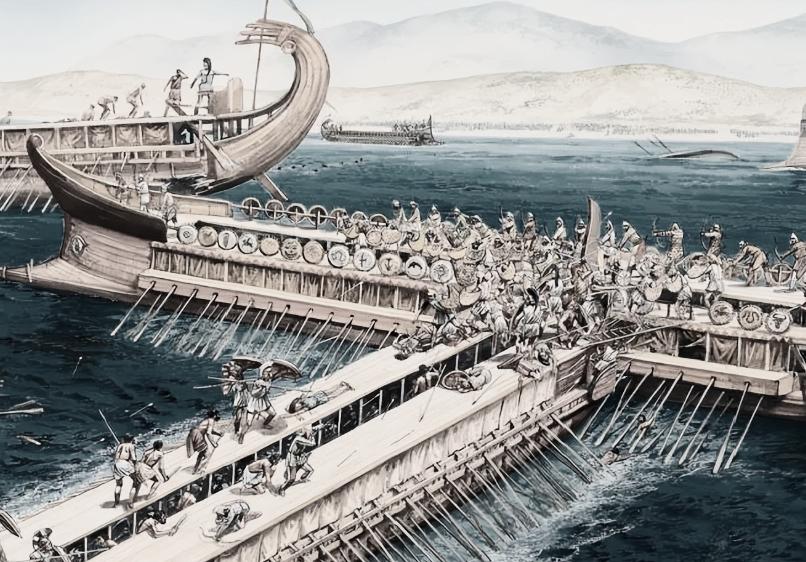 What is the history of the development of Phoenician ships that once