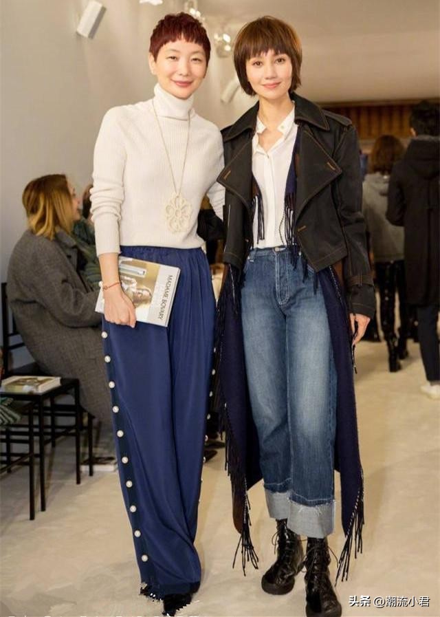 Facts have proved you must not wear white shoes with wideleg pants