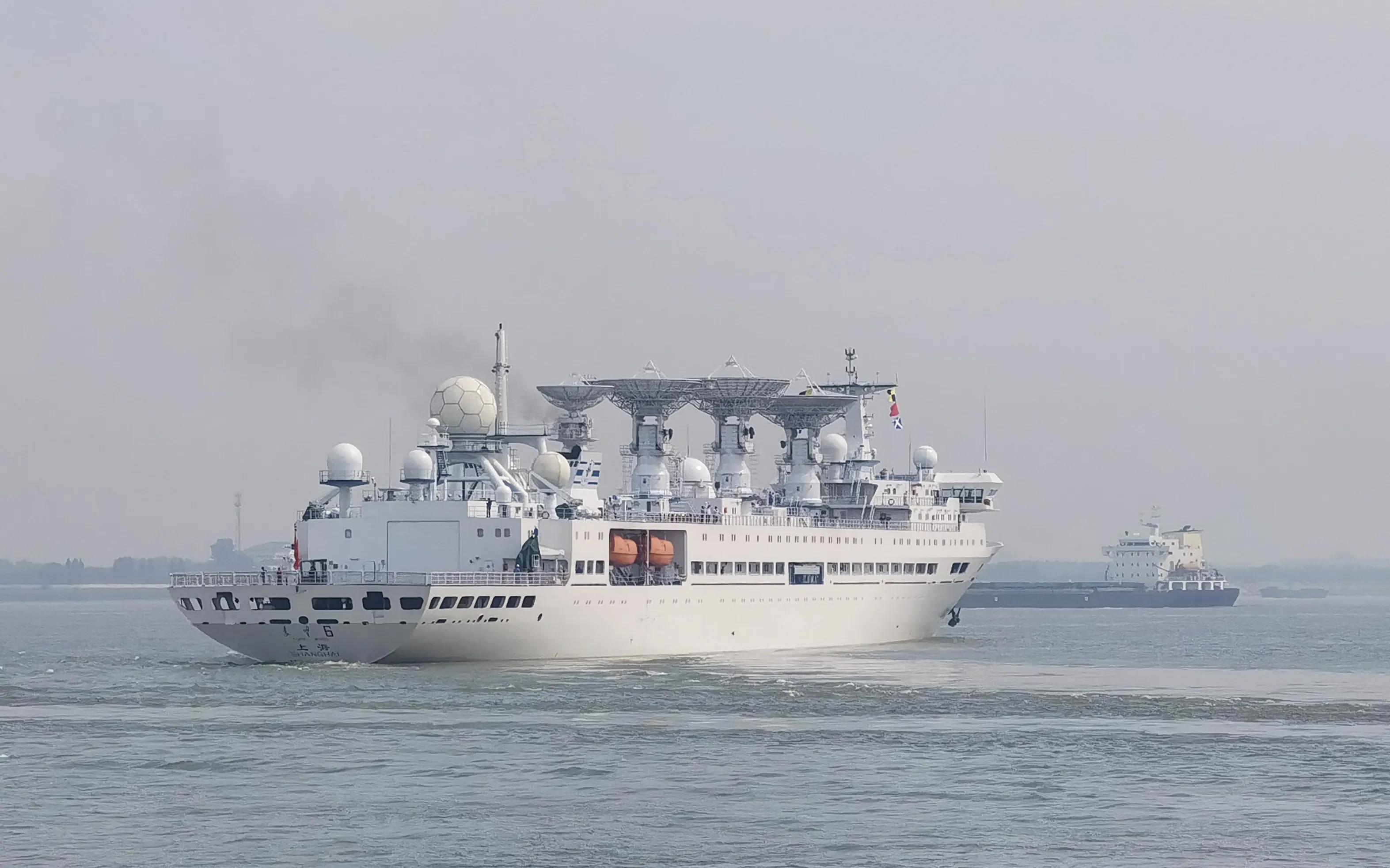 The 25,000-ton Chinese giant ship entered the Indian Ocean. Indian ...