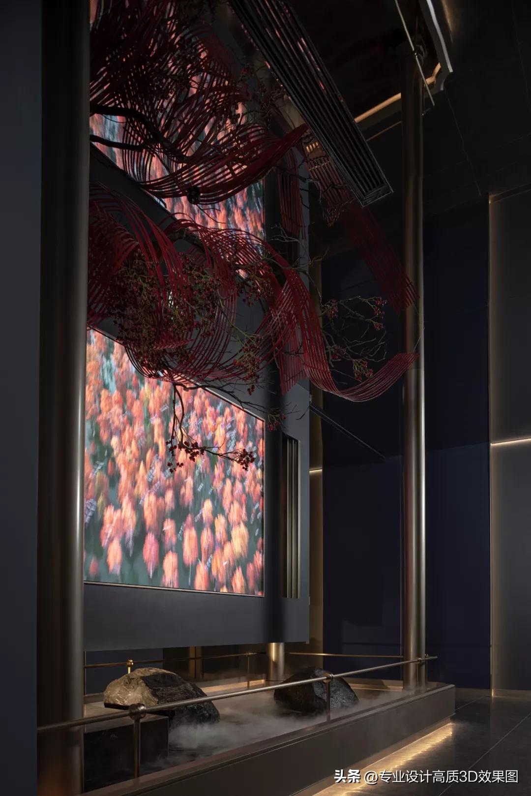 High end Chinese Restaurant Design Effect Plan IMedia high-end-chinese-restaurant-design-effect-plan-imedia