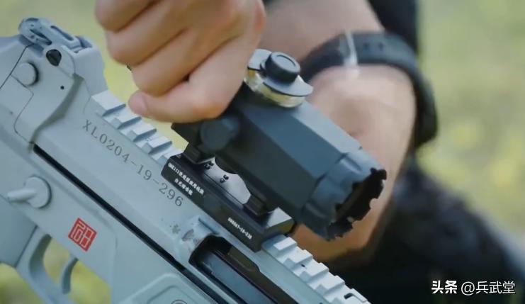 The domestic 191 rifle is painted in white?A training-only version that ...