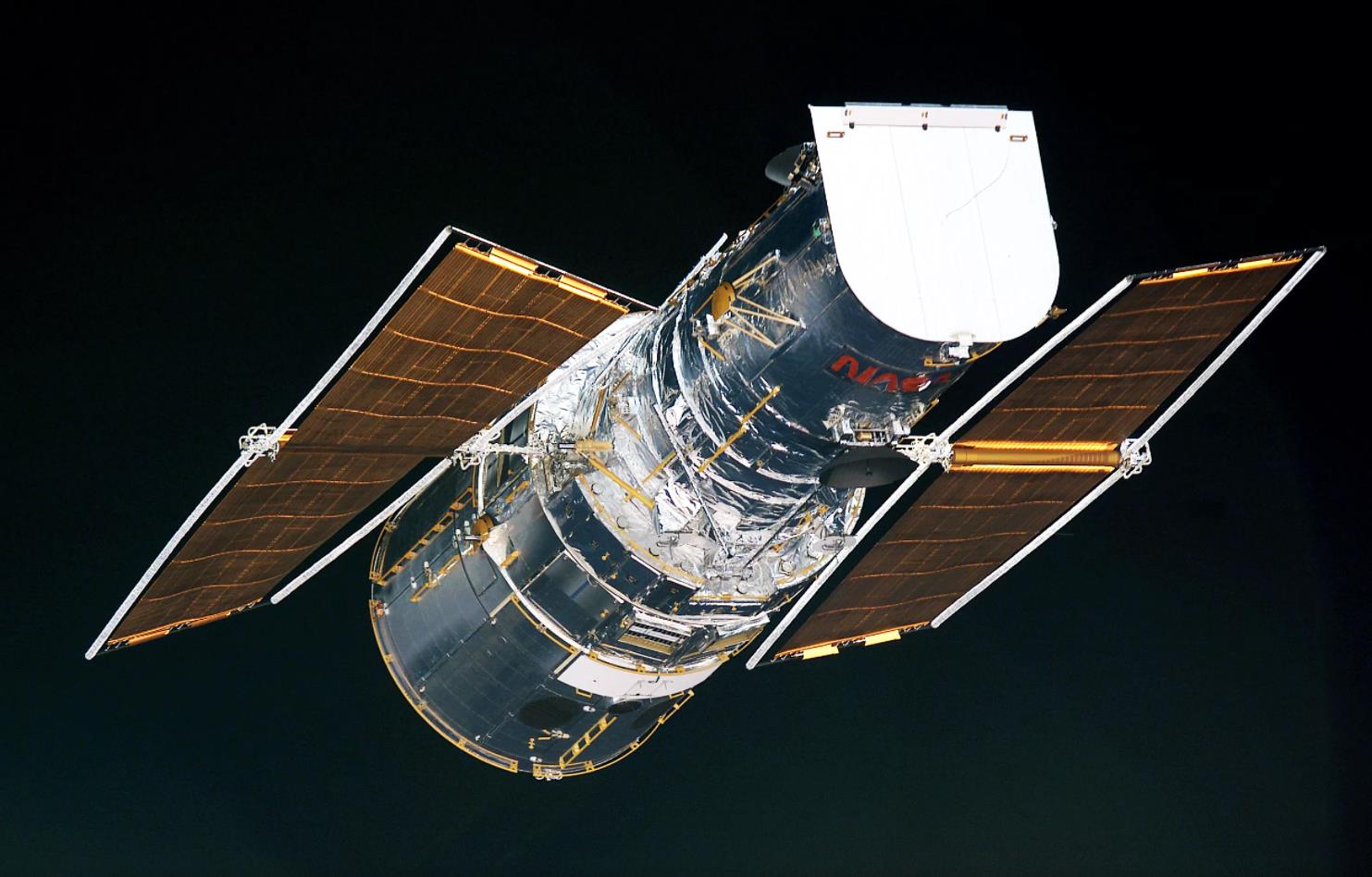 The American Hubble Telescope, frequently repaired during operation