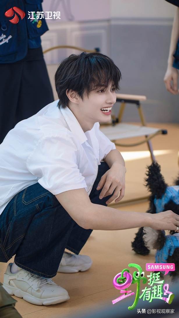 Chen Zhuoxuan, Xiao Jingteng and Wen Junhui turned into pet beauticians ...
