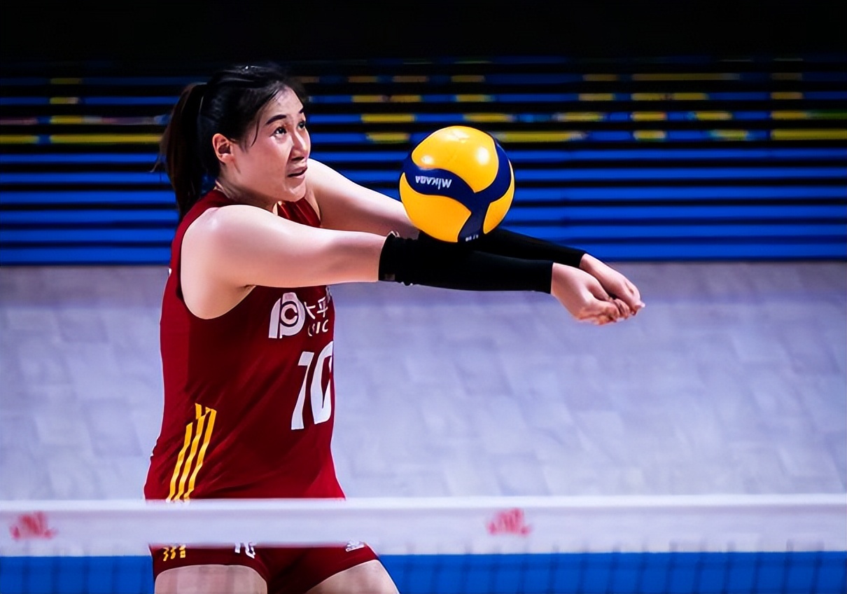 The Chinese women's volleyball team's starting lineup has been ...