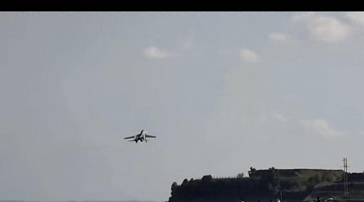 The domestic detonation engine successfully ignited, starting at 9