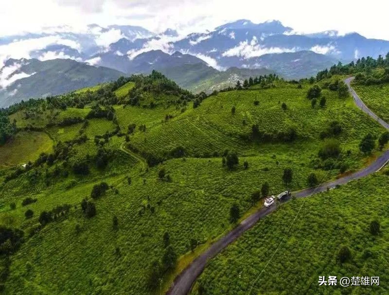 Chuxiong is a small town with beautiful scenery!Mountains are like ...