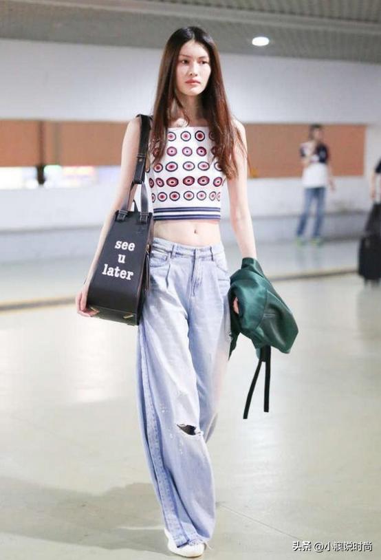 This summer, no matter how thin a woman is, she should wear less of