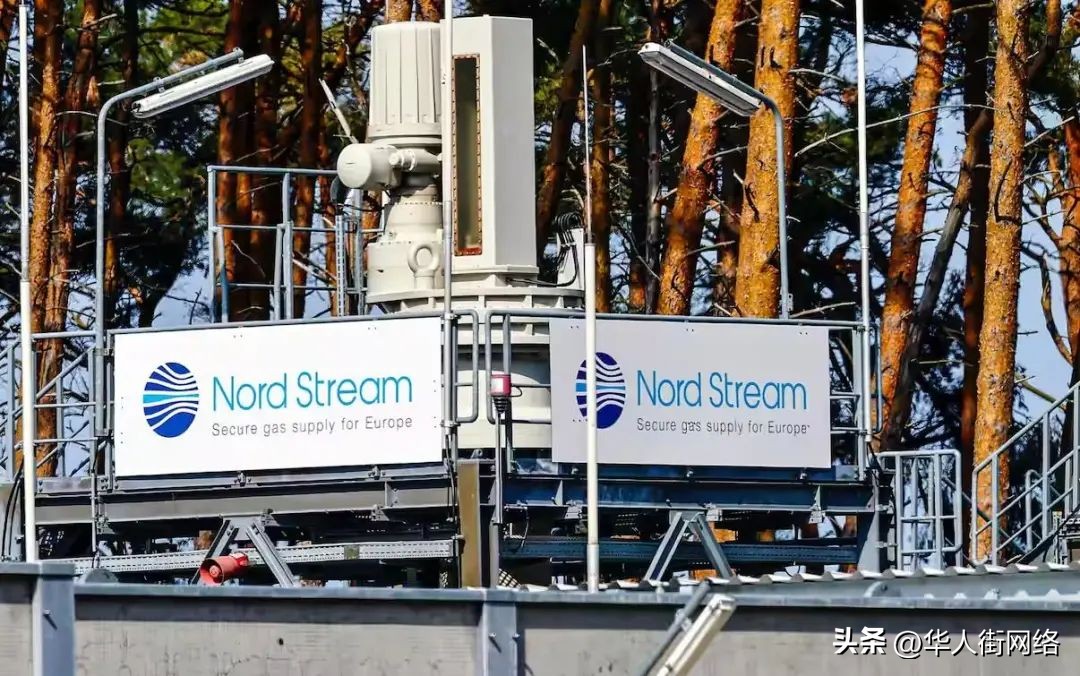 The North Stream natural gas pipeline in Europe leaked and exploded ...