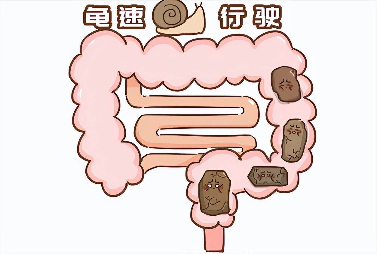 What's the matter with the stool "hard at the front and soft and sticky