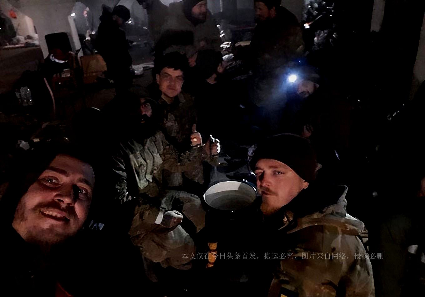 The Russian army ceased fire, and the Azov battalion drilled a tunnel