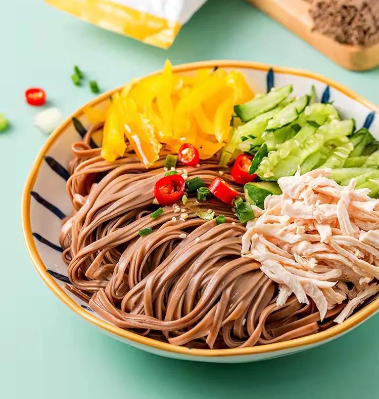 Soba noodles are eaten in different ways. The taste is very good and