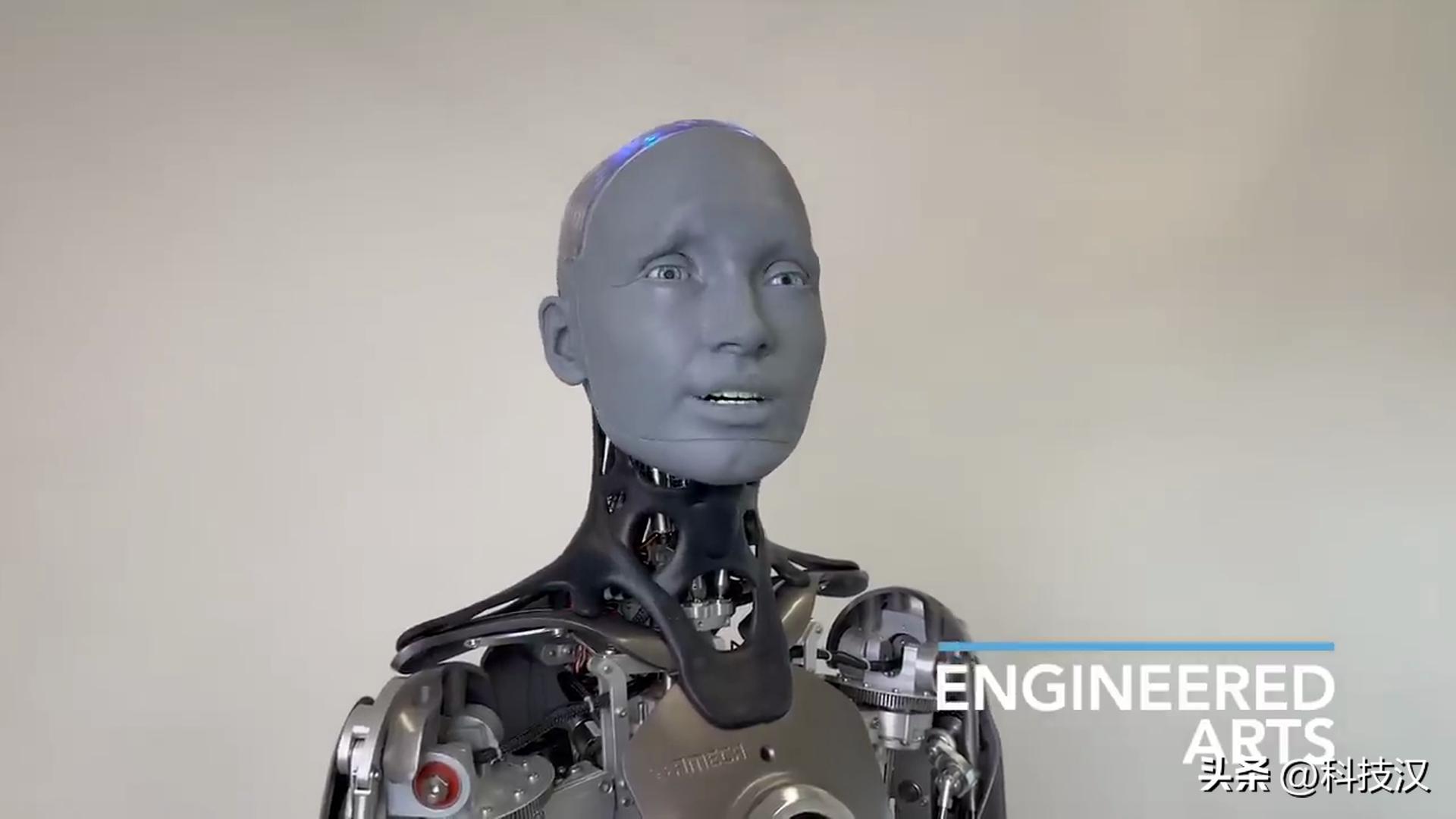 Robot painting? Ameca Access Stable Diffusion - iNEWS