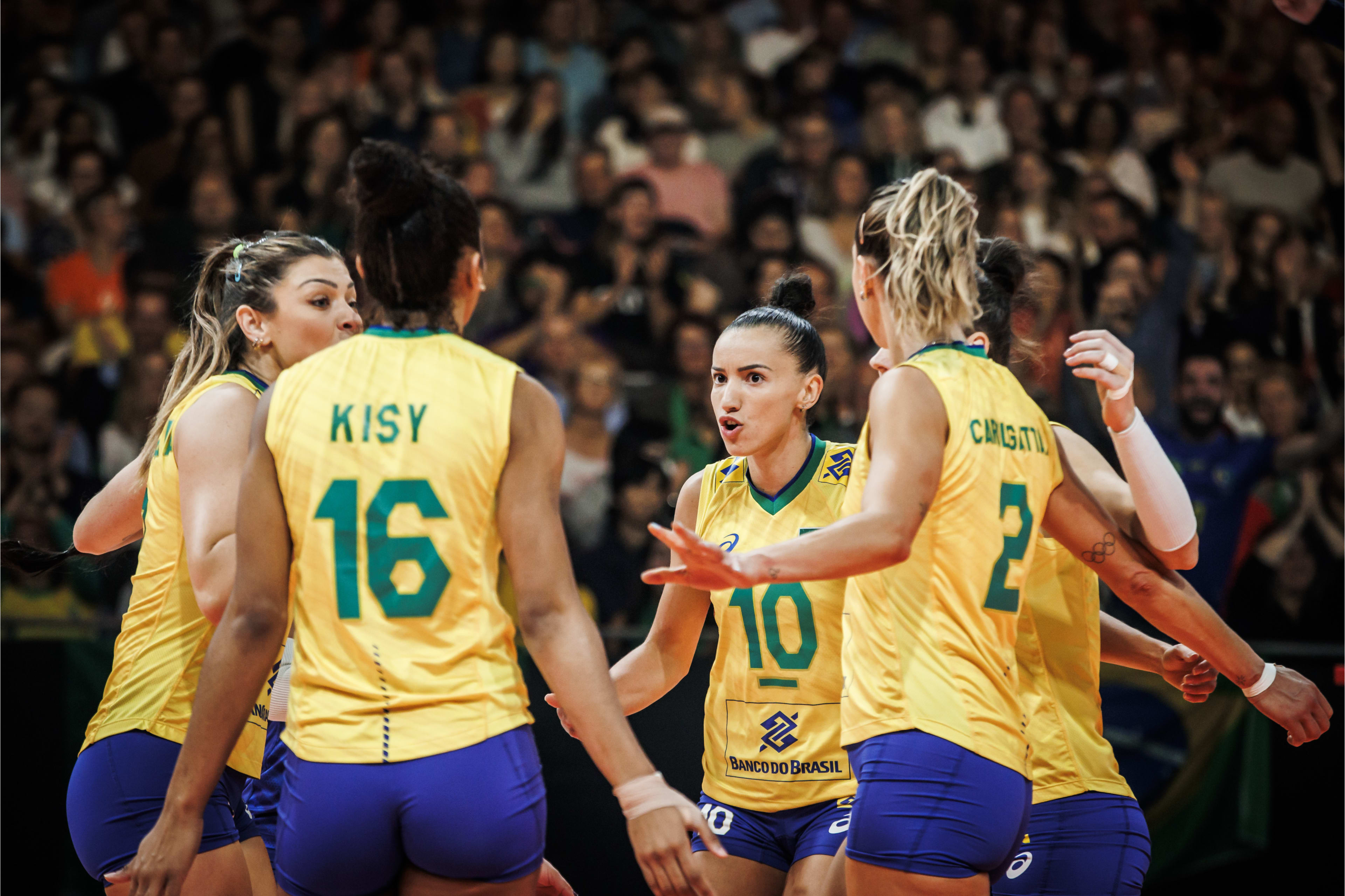 Great reversal!The Brazilian women's volleyball team took revenge and ...