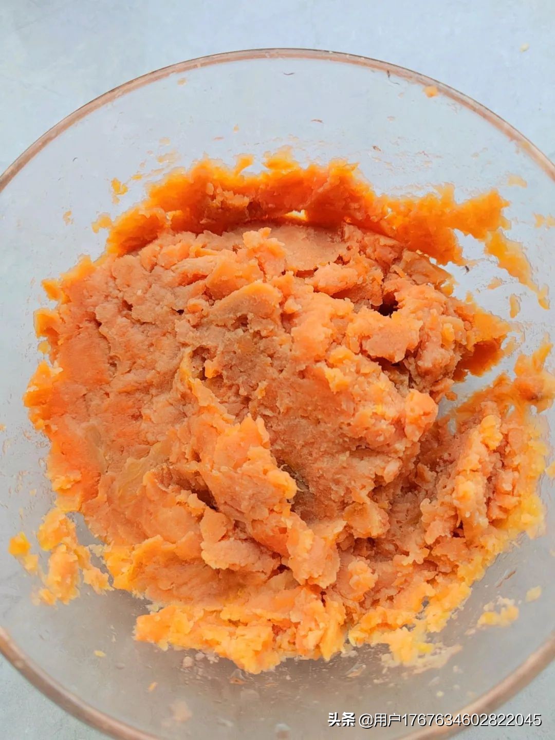 "Sweet Potato Egg Tart" Sweet potatoes can also be used as egg tarts