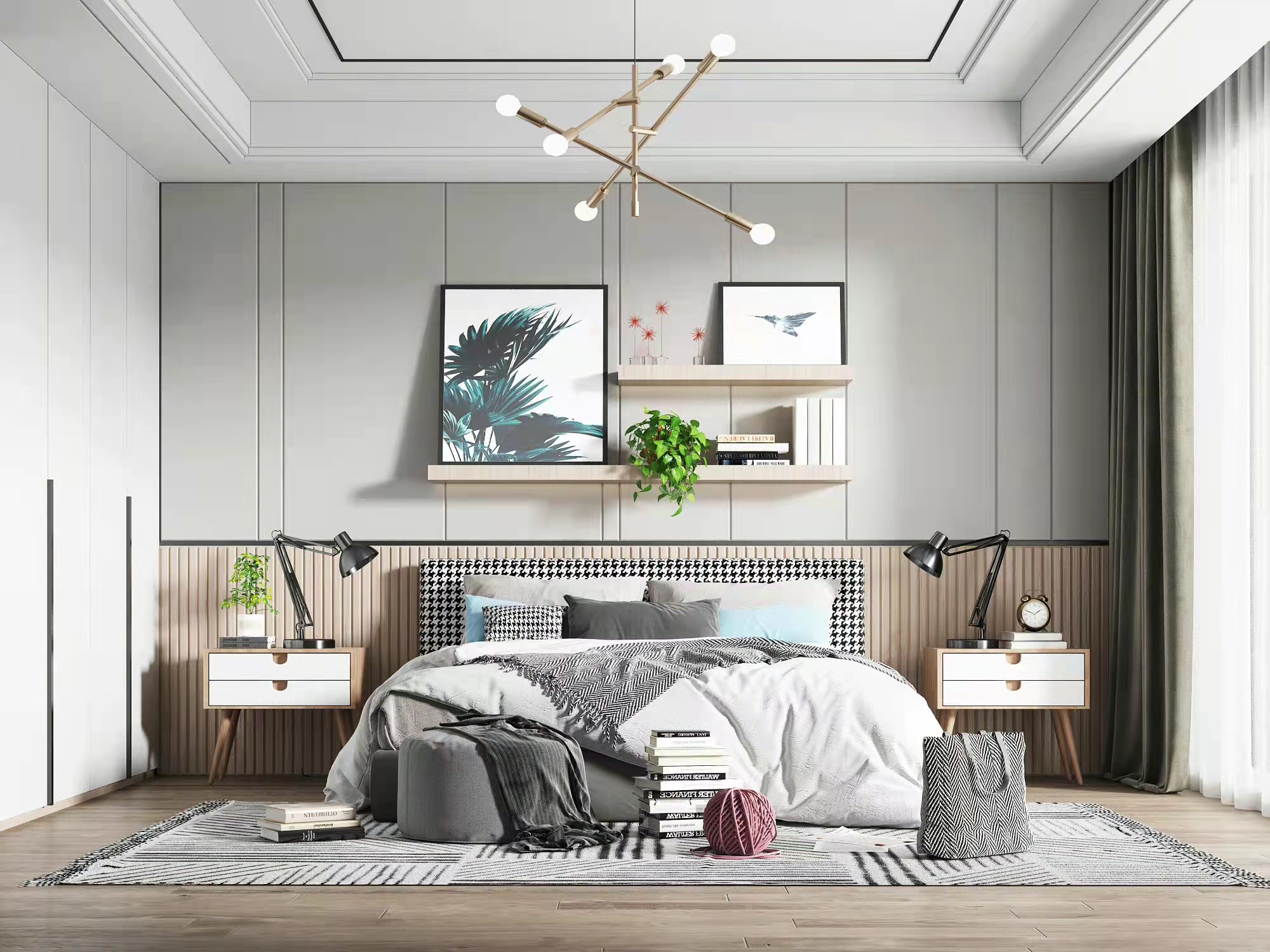 The 9 most beautiful bedroom background wall designs in 2021 iNEWS