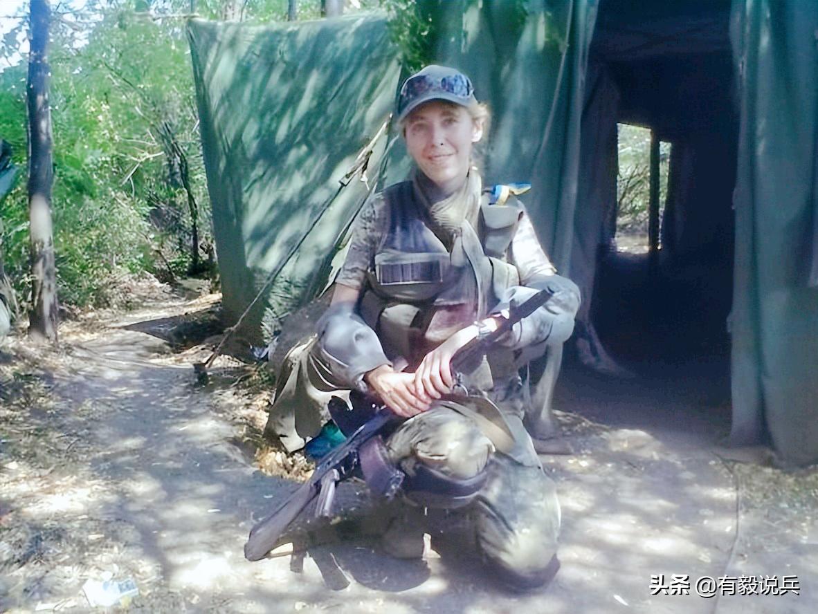 The death of Ukrainian female sniper Olena - iMedia