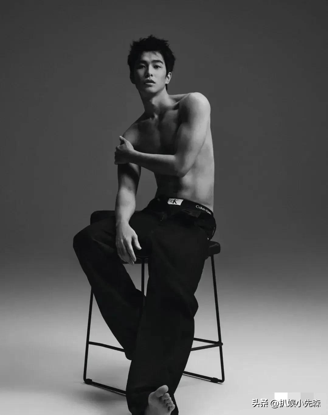 Yang Man Model Handsome version of Yang Yang! The new male god Zeng Jinghua's large ...