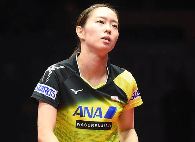 Kasumi Ishikawa (JPN), MARCH 27, 2012 - Table Tennis : Kasumi Ishikawa of  Japan in action during the LIEBHERR Table Tennis Team World Cup 2012  Championship division group C womens team match