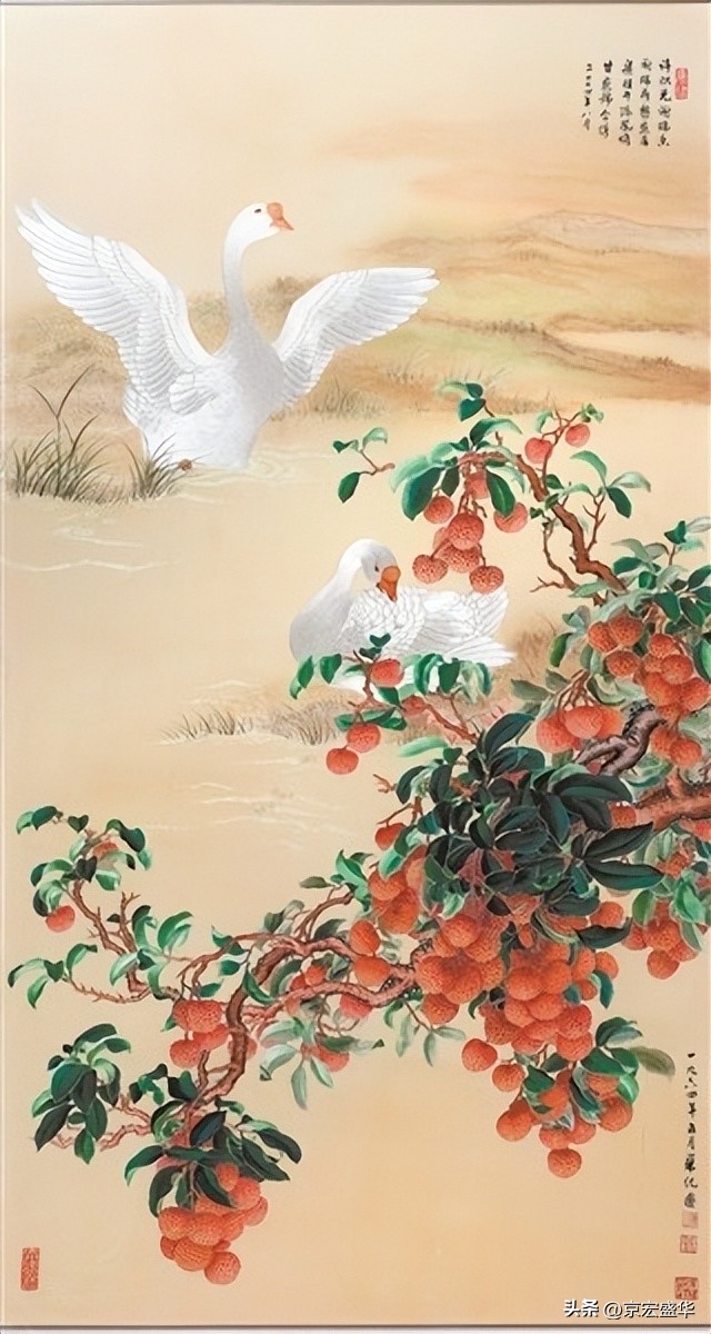 One thousand stitches, magnificent embroidery, colorful because of