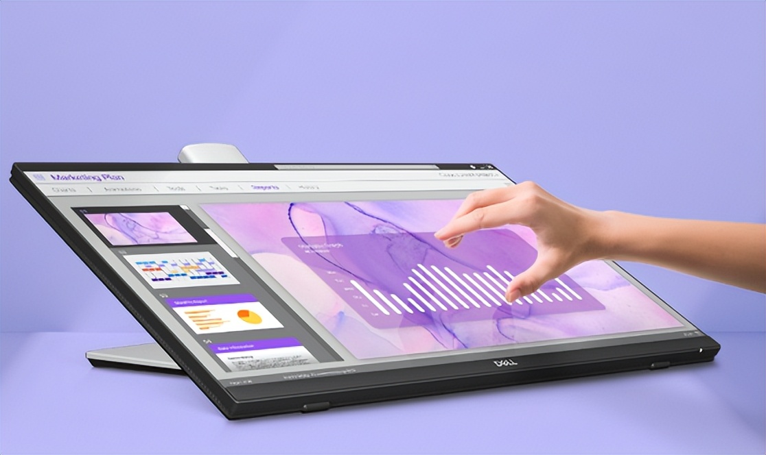 Dell's new touchscreen monitor: Rotate freely, touch experience like a ...