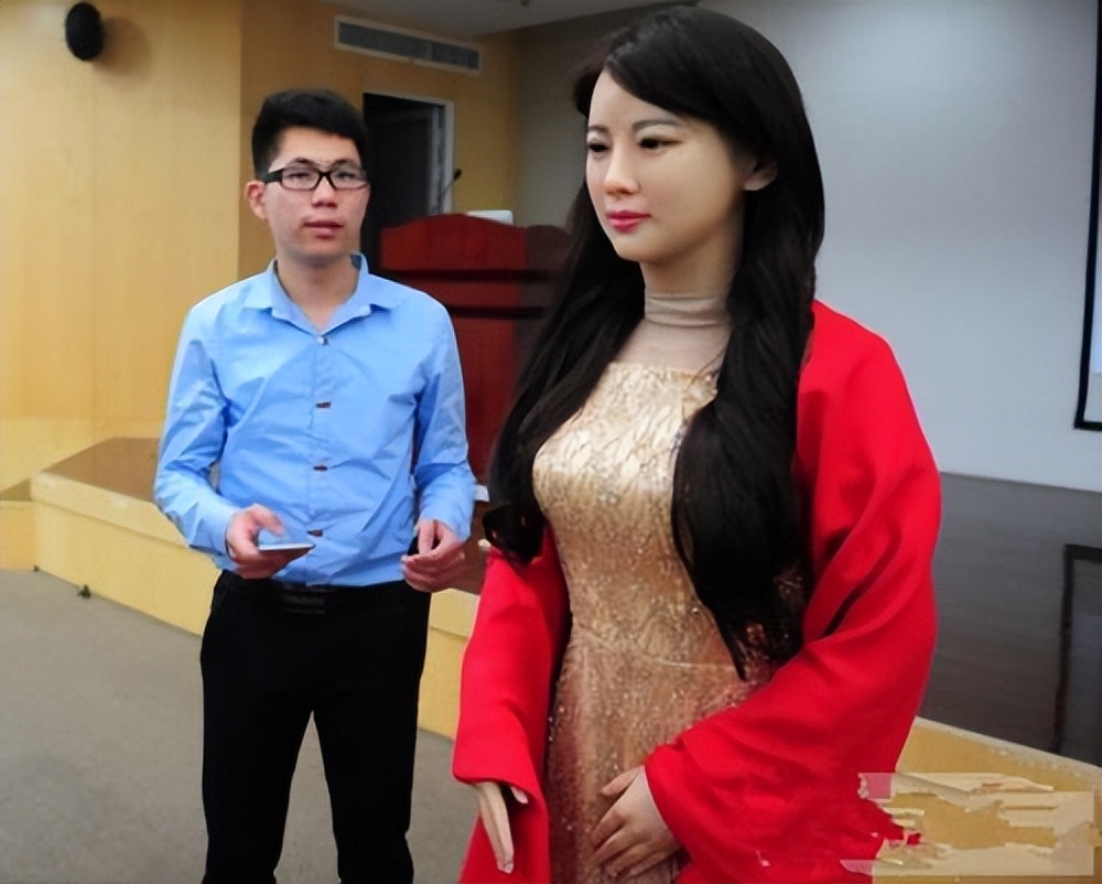 China's first beautiful robot was born. Will robot wives enter the ...