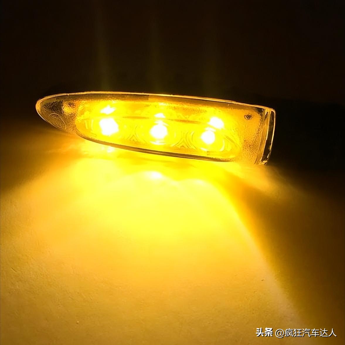 Where is the location of the car turn signal? Some are in the rearview