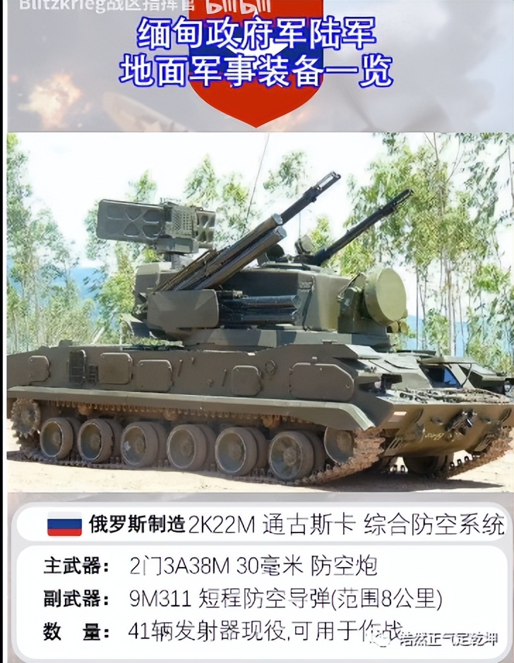 Myanmar Army Heavy Equipment Inventory - iNEWS