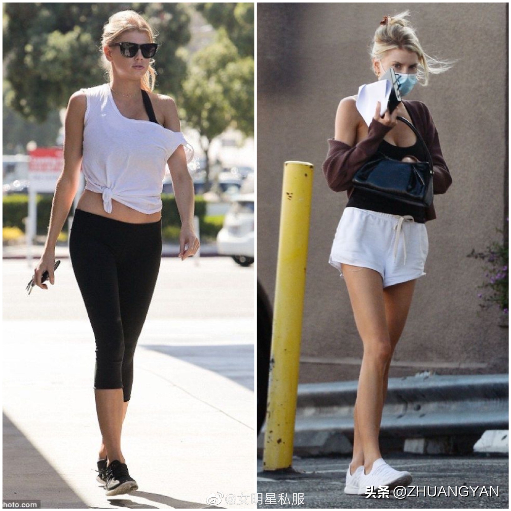 Charlotte McKinney has a bumpy figure, 30 sets of her street shots, you ...