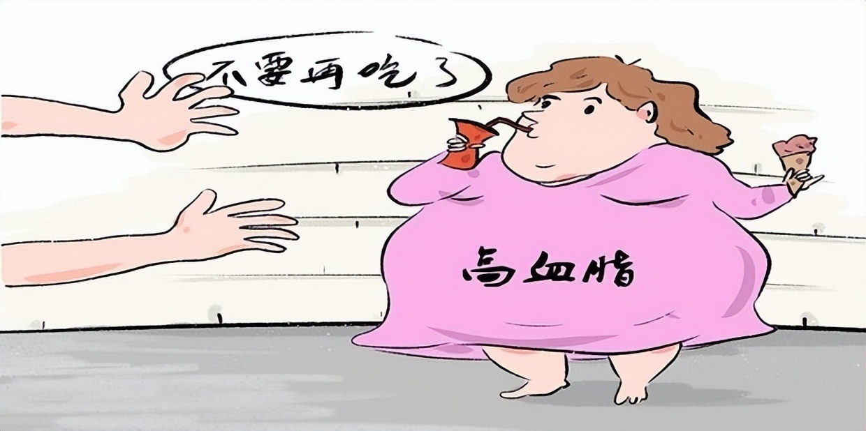 High blood lipids are mostly caused by spleen deficiency and phlegm